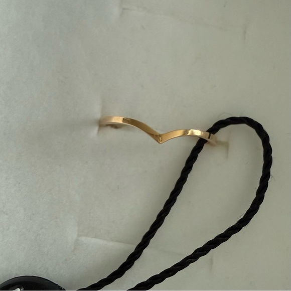 14K MEJURI GOLD WISHBONE RING - Picture 6 of 6